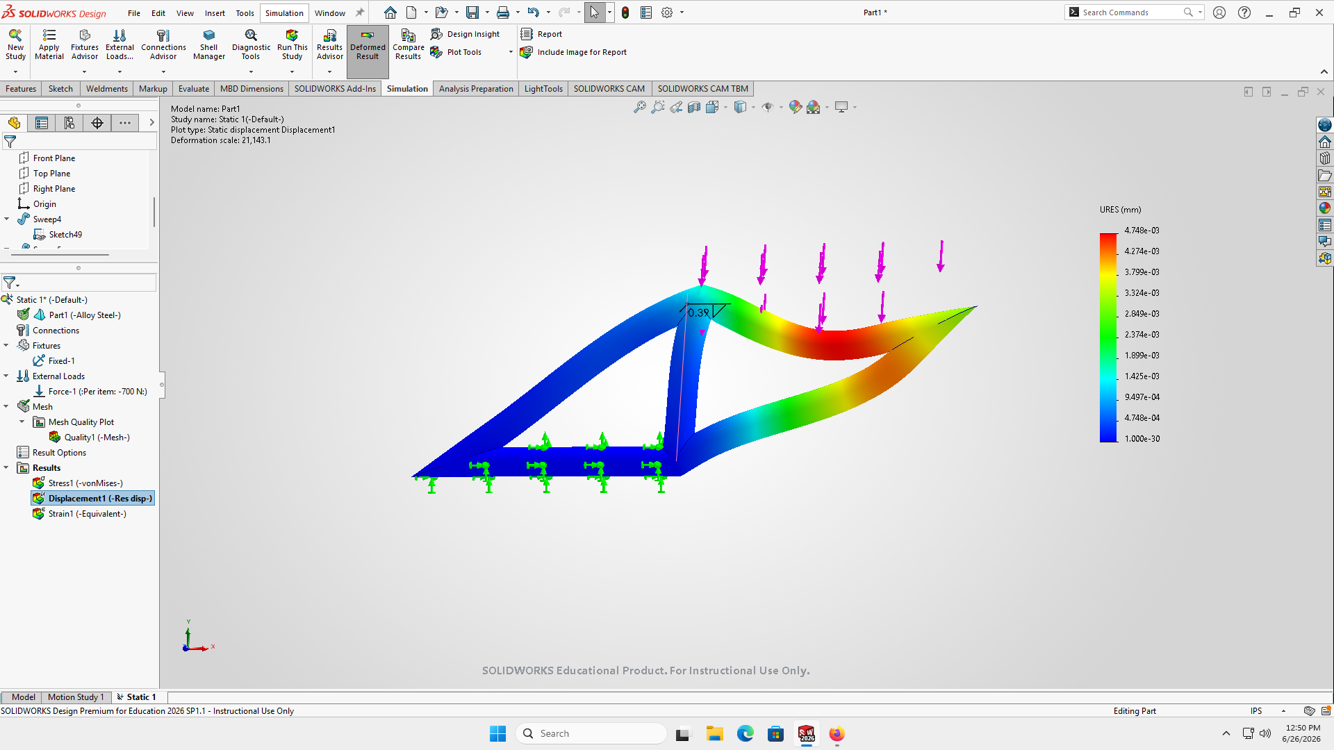 Bike CAD Simulation